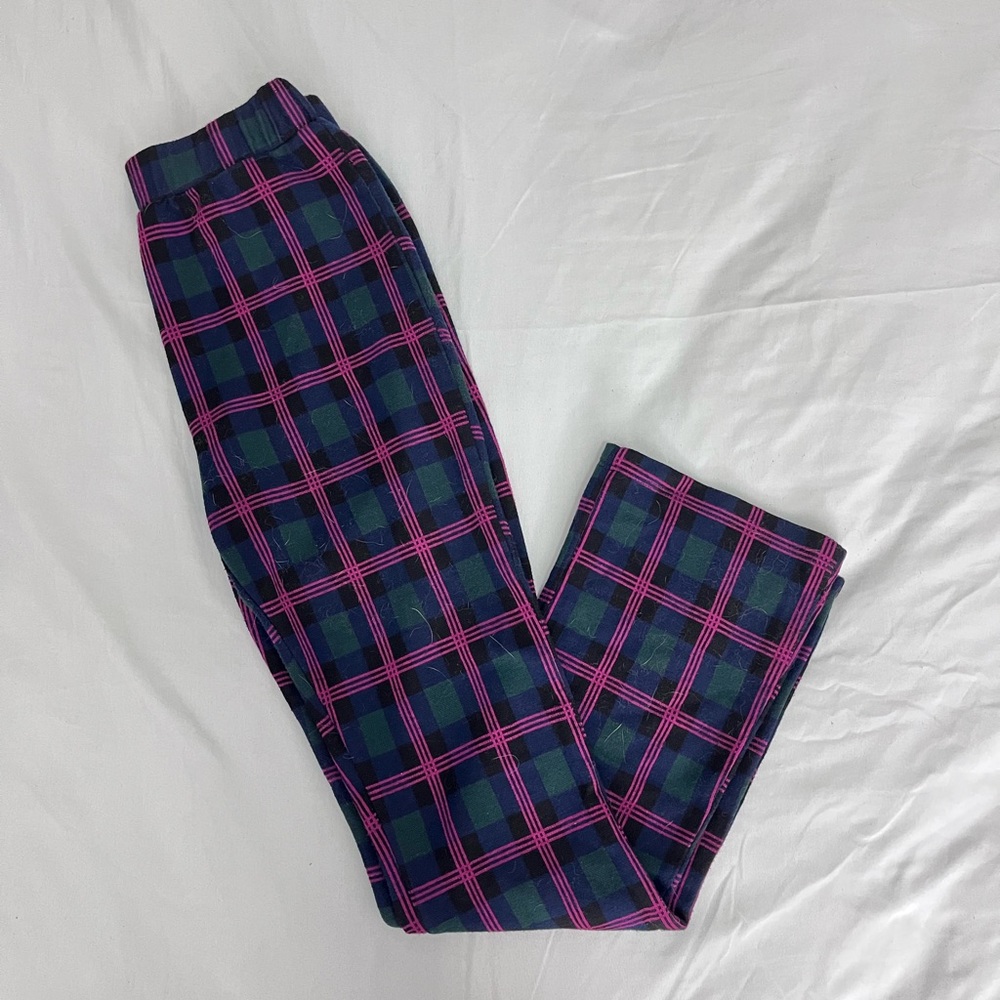 Urban Outfitters Plaided Flare Pants
